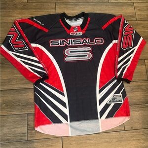 SINISALO Vintage Motocross Long Sleeve Jersey Size XL